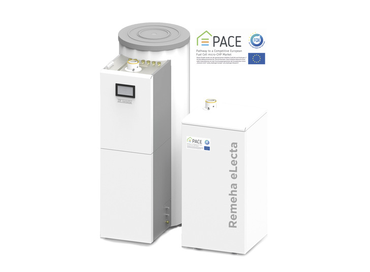 Remeha engagiert sich im Rahmen der Initiative PACE für Brennstoffzellen-Mikro-KWK.