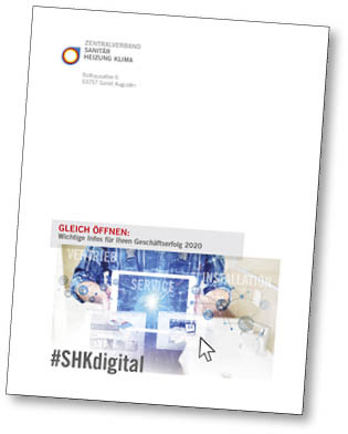 Im markanten Umschlag: Jeder organisierte Innungsbetrieb hat auch in diesem Frühjahr Infos des Zentralverbands erhalten.