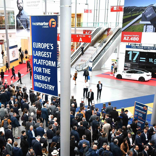 The smarter E Europe findet mit ihren vier Einzelmessen (Intersolar Europe, ees Europe, Power2Drive Europe und EM-Power) vom 09. bis 11. Juni 2021 auf der Messe München statt.