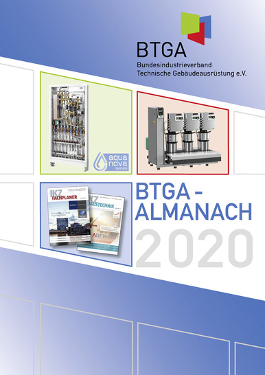 Der BTGA-Almanach 2020 stellt Lösungen für die technische Gebäudeausrüstung vor. - © Bild: BTGA e.V
