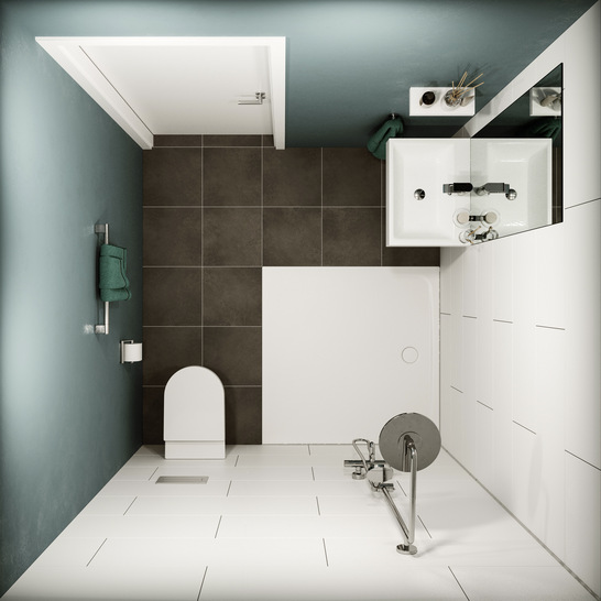 Mit dem Produktkonfigurator in der ­Kaldewei-App lassen sich Badprodukte nach Kundenwunsch zusammenstellen.