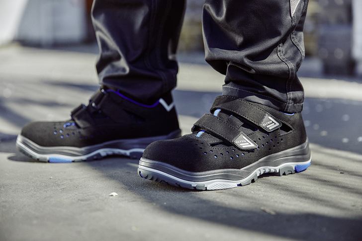 Elten bietet ­Arbeitsschuhe für verschiedene Passformen in der Reihe ­Ergo-Active.