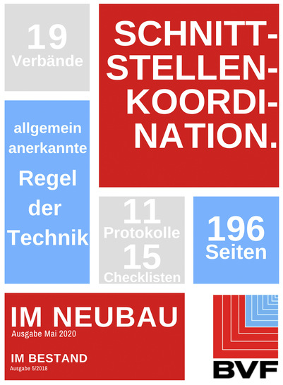 Wie sich die Zusammenarbeit ­verschiedener Gewerke für die Errichtung von Flächenheizungen und -kühlungen koordinieren lässt, erläutern Fachinformationen, die zum ­kostenlosen Download bereitstehen. - © Bild: BVF
