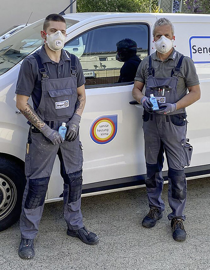 Trotz Corona routiniert arbeiten: Die behördlichen Auflagen rund um Mundschutz, Desinfektion und Abstand lassen sich im betrieblichen Alltag umsetzen.