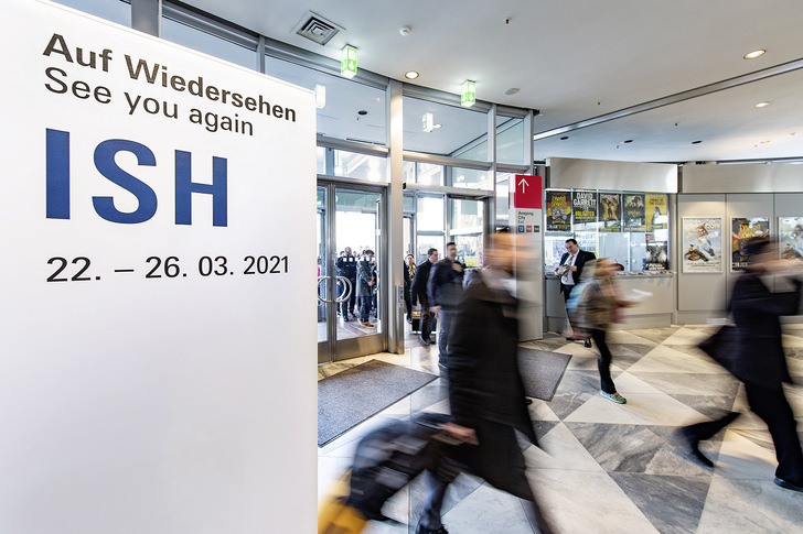 Die Messe Frankfurt bietet den teilnehmenden Unternehmen zur ISH 2021 das Ergänzungsformat ISH „digital extended“ als Einführungsangebot kostenlos an. - © Bild: Messe Frankfurt / Pietro Sutera

