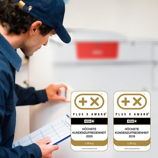 Helios erhält erneut den Plus X Award für „Höchste Kundenzufriedenheit“