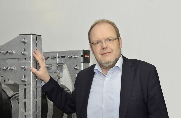 Martin Schneider  ist Geschäftsführer der Mefa Befestigungs- und Montagetechnik GmbH in 74635 Kupferzell, Telefon (0 79 44) 64-0, www.mefa.de - © Bild: Mefa
