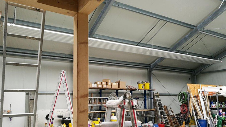 KSP to go-Deckenstrahlplatten sind äußerst nachhaltig und lassen sich vielfältig einsetzen.