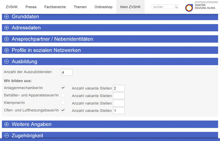 Das neue Ausbildungsjahr hat längst begonnen, dennoch lassen sich bis zum Jahresende vakante Plätze besetzen und die Lehrlinge an der Berufsschule sowie der Handwerkskammer nachmelden.