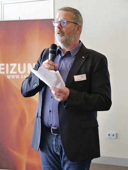 Landesinnungsmeister Bernd Schöllgen wurde in seinem Amt einstimmig bestätigt. - © Bild: FV SHK NRW
