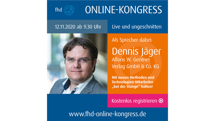 SBZ-Chefredakteur Dennis Jäger ist beim Online-Kongress ebenfalls am Start - © Forum Handwerk Digital
