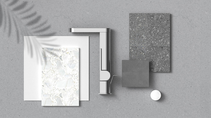 Die Grohe-Plus-Armaturen sind von der Grundform eines Bogens inspiriert.
