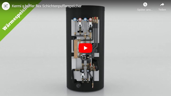 Kermi x-buffer flex Schichtenpufferspeicher