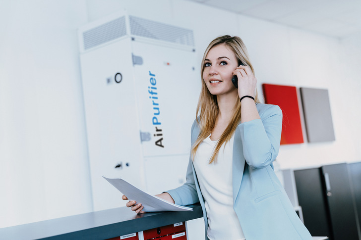 Echte HEPA-H14-Filter (nach DIN EN 1822 können bis zu 99,995 % der Aerosole aus der Luft abzuscheiden.