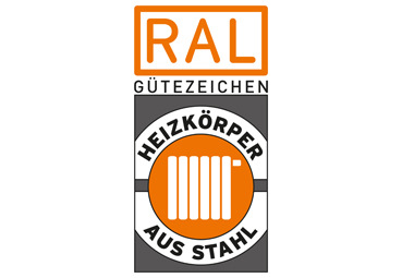 Das RAL-Prüfsiegel - © RAL-Gütegemeinschaft Heizkörper aus Stahl
