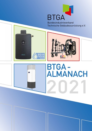 Im BTGA-Almanach 2021 werden aktuelle Trends der TGA-Branche präsentiert.