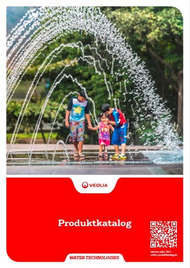 Der neue Produktkatalog von Veolia Water Technologies ist da - ein letztes Mal in gedruckter Form. - © Veolia Water Technologies
