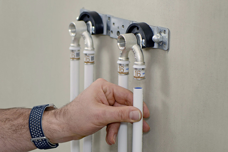 Bild 2  Ringleitungen kommen bei der Installation von Trinkwasserleitungen immer häufiger zum Einsatz.