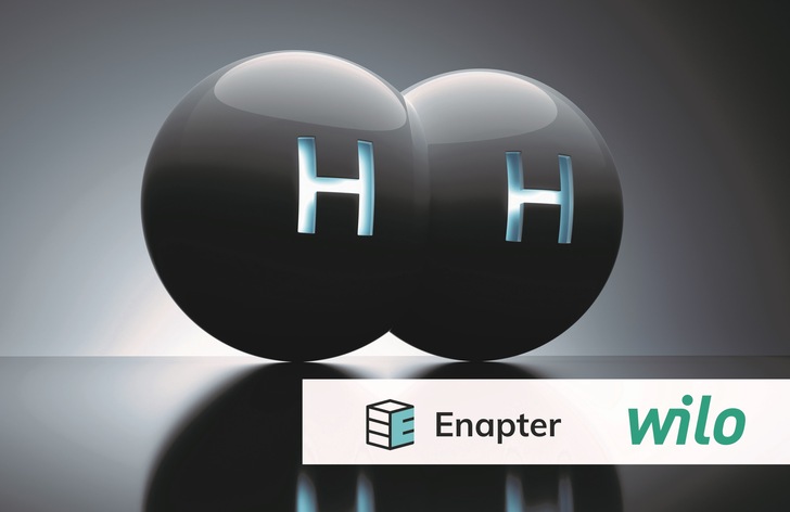 Wilo und Enapter haben eine Absichtserklärung für die Zusammenarbeit in Projekten zum Aufbau einer Infrastruktur für Erzeugung und Transport von Wasserstoff unterzeichnet. - © Wilo
 Wilo und Enapter haben eine Absichtserklärung für die Zusammenarbeit in Projekten zum Aufbau einer Infrastruktur für Erzeugung und Transport von Wasserstoff unterzeichnet.