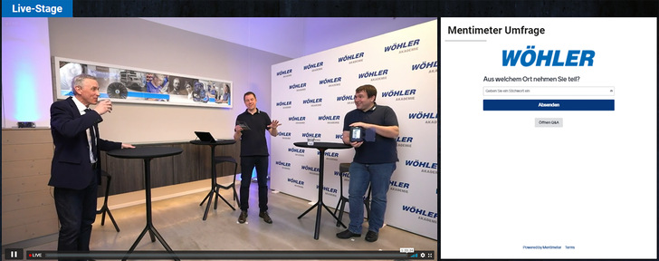 ExpertenTalk zur TRGI mit Jürgen Engelhardt (Fachverband Sanitär-, Heizungs-, Klima und Klempmertechnik Niedersachsen), Christian Beyerstedt und Bernd Bornemann (beide Wöhler Technik GmbH).