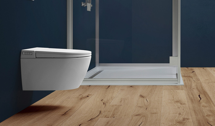 Das neue Dusch-WC PuraMotion.