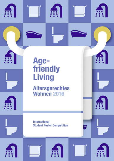 Künstler: Hanyu Han - © © Internationaler studentischer Plakatwettbewerb „Age-friendly Living – 
Altersgerechtes Wohnen“ – Alle Rechte vorbehalten – ZVSHK 2017
