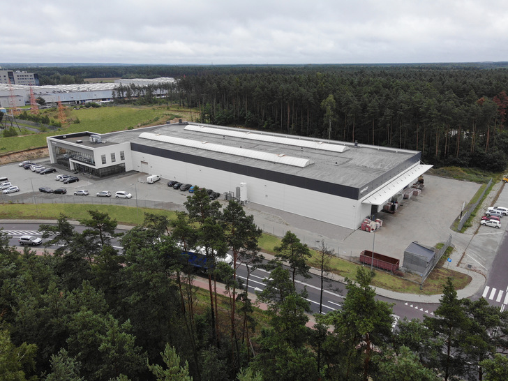 Firmengebäude Rakoczy Stal in Polen