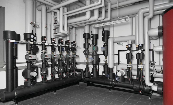 Bild 1:  Theorie und Praxis bestätigen, dass die Anlagenhydraulik ein entscheidender Faktor für effizienten Betrieb ist. - © Bild: Yados
