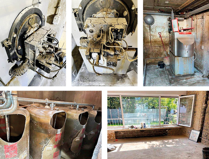 Fast alle Heizungsanlagen in den Kellern des Katastrophengebiets müssen getauscht werden. Und der Winter steht vor der Tür.