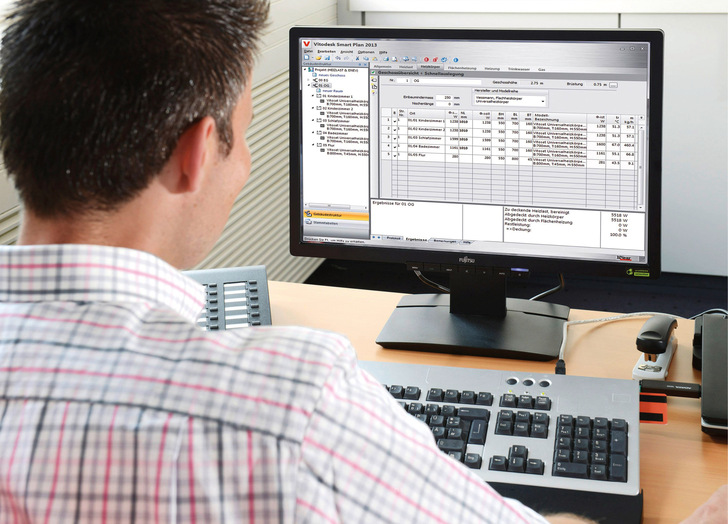 Programme rationalisieren die Heizlastberechnung und sorgen für mehr Sicherheit.