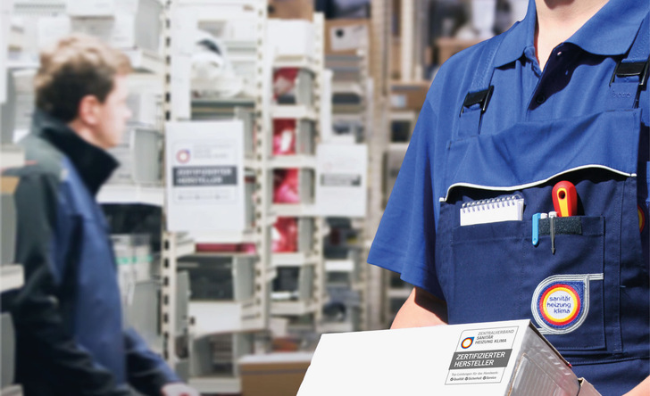 Wichtige Orientierung bei der Kaufentscheidung: Das Gütesiegel „Zertifizierter Hersteller“ signalisiert nicht nur eine hohe Produktqualität, sondern auch den Mehrwert, dass der Industriepartner die Interessen des Fachunternehmers entlang seiner Geschäftsprozesse effizient unterstützt.