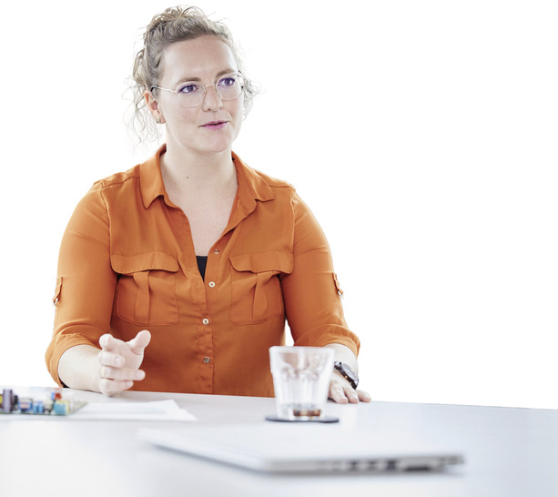 Katy Rüdiger ist Innovationsingenieurin in der Wärmepumpenentwicklung bei Vaillant.