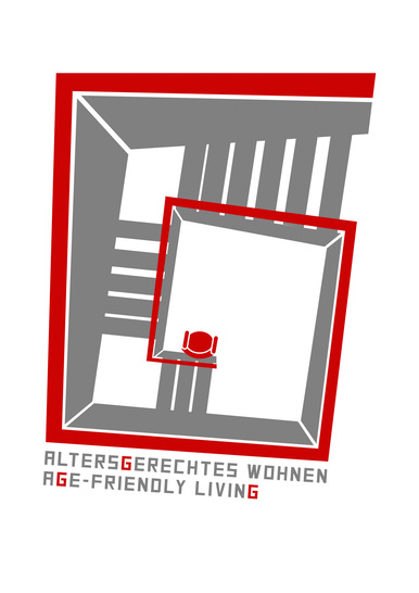 © Internationaler studentischer Plakatwettbewerb „Age-friendly Living – Altersgerechtes Wohnen“ – Alle Rechte vorbehalten – ZVSHK 2017 - © Künstlerin: Angelika Staruch
