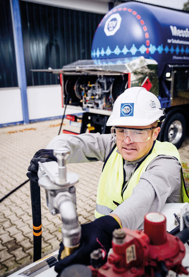 Anders als bei der bisherigen Prüfung spielt es keine Rolle, wie voll der Flüssiggastank ist.