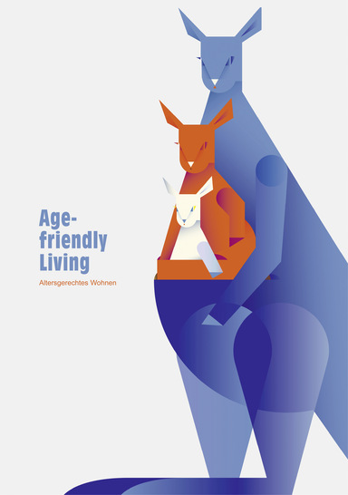 © Internationaler studentischer Plakatwettbewerb „Age friendly Living – Altersgerechtes Wohnen“ – Alle Rechte vorbehalten – ZVSHK 2017 - © Künstler: Zheng Meng
