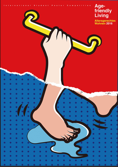 © Internationaler studentischer Plakatwettbewerb „Age friendly Living – Altersgerechtes Wohnen“ – Alle Rechte vorbehalten – ZVSHK 2017