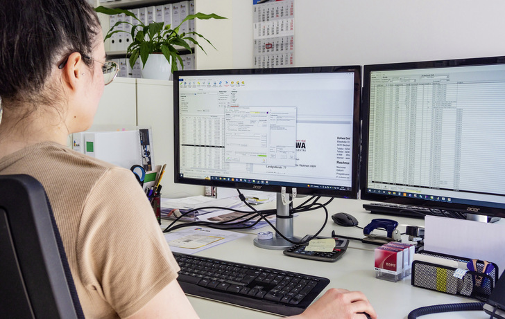 Ein Fokus der Umstrukturierung lag auf der Buchhaltung.