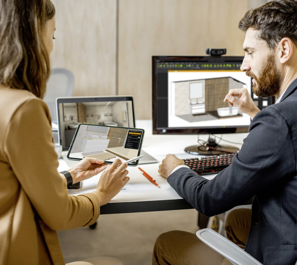 Die Zusammenarbeit gestaltet sich mit geräteunabhängiger Software einfacher denn je.