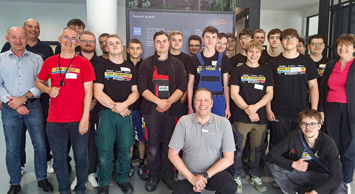 18 Berufsschüler aus Sachsen nahmen am dreitägigen Champions Camp teil.