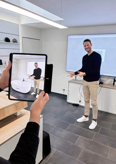 Unter dem Namen „Virtuelle Vielfalt “  erstellt TCZ für das Handwerk hochwertige, realistisch inszenierte Artikelsets, die in Augmented Reality (AR) im realen Raum betrachtet werden können.