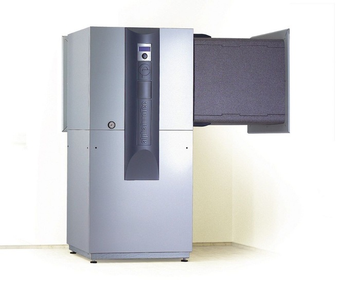 Die LWC Luft/Wasser-­Wärmepumpen in den ­Leistungsgrößen 6 und 8 kW und das Luftkanal-Stecksystem LKS von ­ Alpha-Innotec bilden ein abgestimmtes System