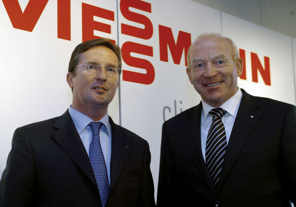 Gehen getrennte Wege: Peter Schmk (l.) und Dr. Martin Viessmann