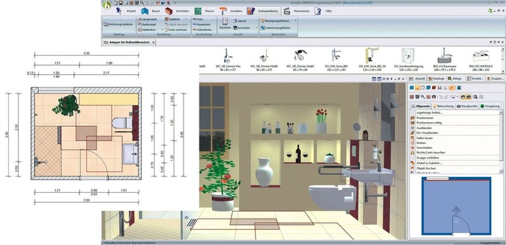 Entdecke die Möglichkeiten. Viele Planer reizen ihre Programme nicht aus. Für die Badprofis, die ihr Programm beherrschen, bringt die Anwendung neben Kompetenzgewinn oft auch mehr Umsatz.