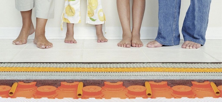 Mit Flächenheizungen sanieren