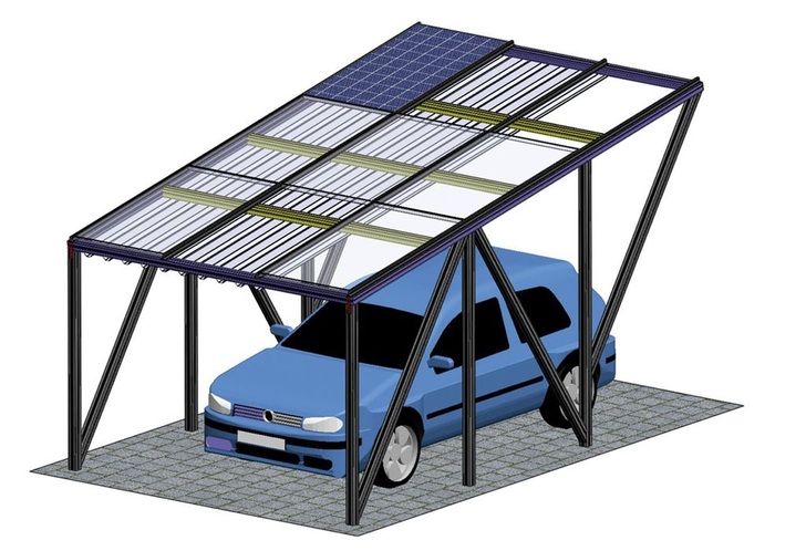 Flexibel Gestaltbares Carport Sbz