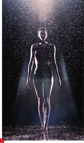 Wie aus einem hängenden Bad ergießt sich Wasser: Duschen nehmen jetzt mehr und mehr die Vormachtstellung der Badewanne ein.