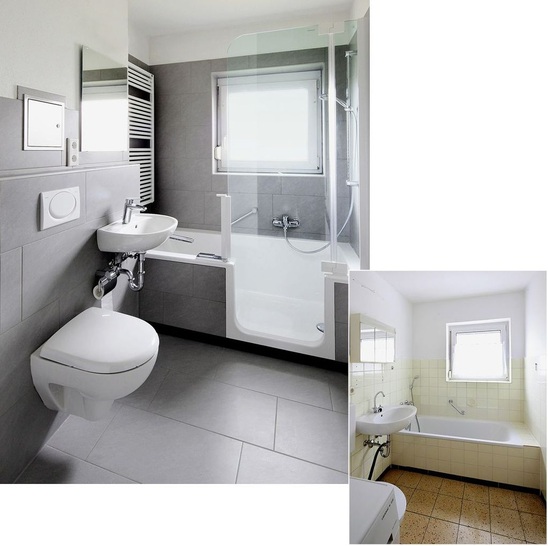 Typischer Anwendungsfall: Wohnbaugesellschaft ­setzen auf altersgerechte Sanierung .