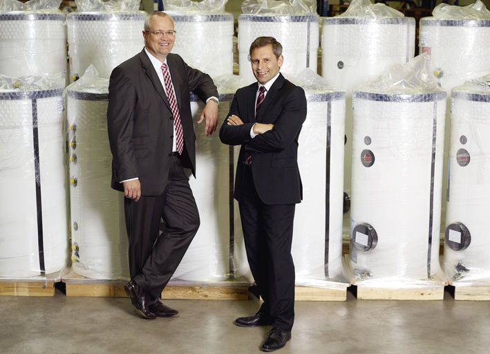 Frank Schellhöh (l.) und Julian Bonato bilden ab sofort die Geschäftsführung der MHG.