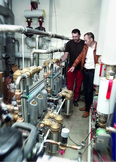 Um der Kalkbildung in den Trinkwasserinstallationen vorzubeugen, sind im Sporthotel Achental Kalkschutzgeräte von Perma-Trade im Einsatz.