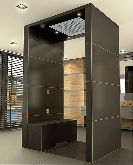 Modulsystem mit vielen Möglichkeiten: Multistar-Module von Schedel für die Kaldewei Xetis-Duschfläche.